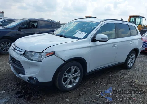 2015 Mitsubishi Outlander Se из США, поврежденный, VIN JA4AD3A30FZ007094